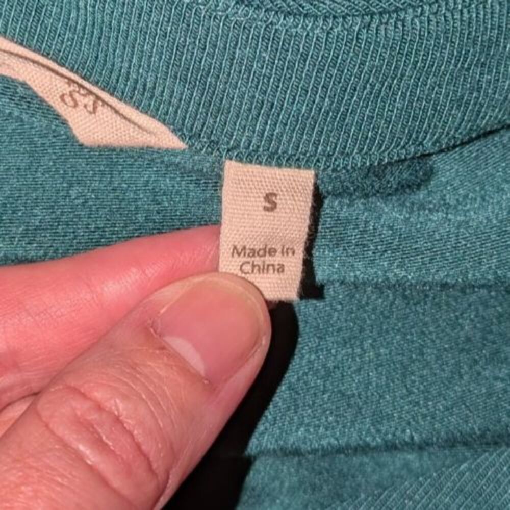 Soft Surroundings Layered Dress S Women's Green Marla Stretch Knit Asymmetrical - Picture 9 of 10